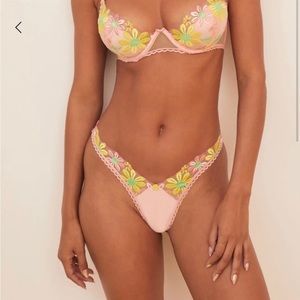 For Love and Lemons Daisy Panty XL New w tag FLORAL